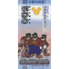 Disney 500 Dollars Beagle Boys